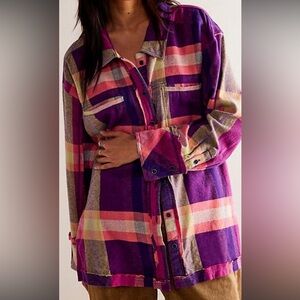 We the Free Flannel 

Women's Purple We The Free So Long